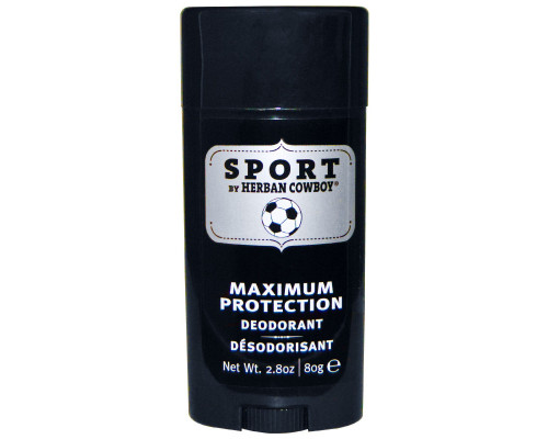 Herban Cowboy Дезодорант Максимальная защита спорт 2.8 oz (80 г) Herban Cowboy Дезодорант Максимальная защита спорт 2.8 oz (80 г)