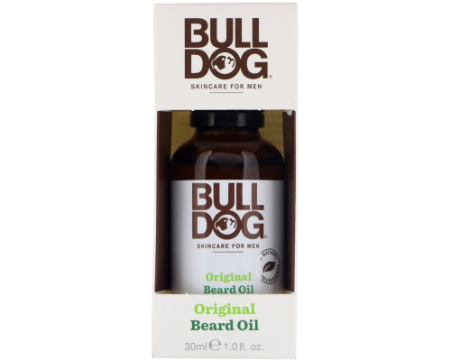 Bulldog Skincare For Men, Оригинальное масло для бороды, 30 мл Bulldog Skincare For Men, Оригинальное масло для бороды, 30 мл