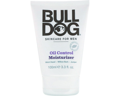 Bulldog Skincare For Men, Oil Control Moisturizer, 3.3 fl oz (100 ml) Bulldog Skincare For Men, Oil Control Moisturizer, 3.3 fl oz (100 ml)