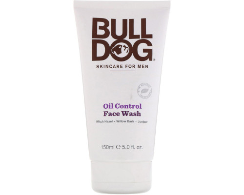 Bulldog Skincare For Men, Oil Control Face Wash, 5 fl oz (150 ml) Bulldog Skincare For Men, Oil Control Face Wash, 5 fl oz (150 ml)