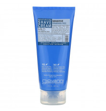Giovanni Moisturizing Shave Cream Sensitive Fragrance Free 7 fl oz (207 ml)