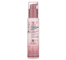 Giovanni, 2chic, Frizz Be Gone Leave-In Conditioning & Styling Elixir, Shea Butter & Sweet Almond Oil, 4 fl oz (118 ml)