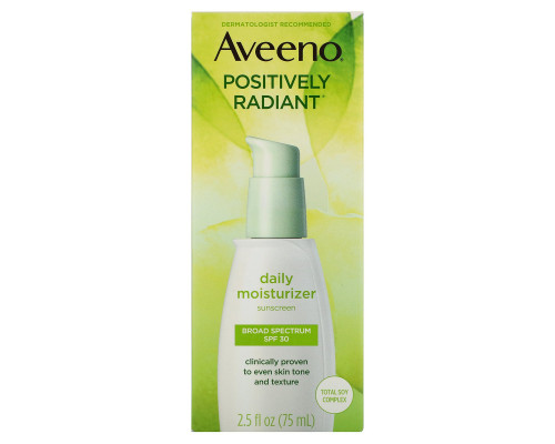Aveeno Active Naturals Positively Radiant Daily Moisturizer SPF30 2.5 fl oz Aveeno Active Naturals Positively Radiant Daily Moisturizer SPF30 2.5 fl oz