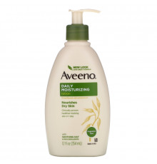 Aveeno Active Naturals Ежедневный увлажняющий лосьон без отдушек 12 жидких унции (354 мл)