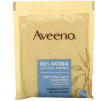 Aveeno Active Naturals Для успокаивающей ванной процедуры без отдушек 8 однопорционных пакетиков 1.5 унции (42 г) каждый.