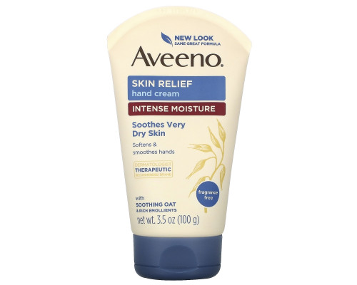 Aveeno Active Naturals Skin Relief крем для рук без отдушек 3.5 унции (100 г) Aveeno Active Naturals Skin Relief крем для рук без отдушек 3.5 унции (100 г)