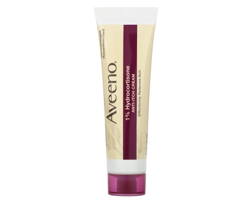 Aveeno Active Naturals 1% гидрокортизон крем анти-зуд 1 унция (28 г) Aveeno Active Naturals 1% гидрокортизон крем анти-зуд 1 унция (28 г)