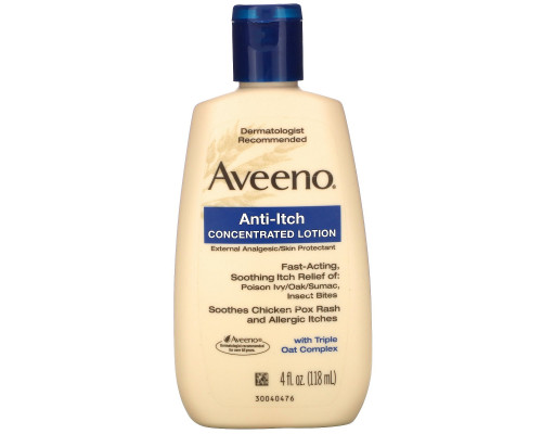 Aveeno Active Naturals Anti-Itch Concentrated Lotion External Analgesic/Skin Protectant 4 fl oz Aveeno Active Naturals Anti-Itch Concentrated Lotion External Analgesic/Skin Protectant 4 fl oz