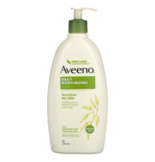 Aveeno Active Naturals Увлажняющий лосьон для ежедневного применения без ароматизаторов 18 жидких унций (532 мл)