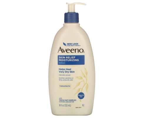 Aveeno Active Naturals Skin Relief увлажняющий кожу 24 часа лосьон без запаха 532 мл Aveeno Active Naturals Skin Relief увлажняющий кожу 24 часа лосьон без запаха 532 мл
