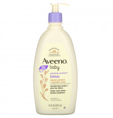 Aveeno, Calming Comfort Lotion, Lavender & Vanilla, 18 fl oz (532 ml)