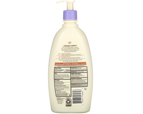 Aveeno, Calming Comfort Lotion, Lavender & Vanilla, 18 fl oz (532 ml) Aveeno, Calming Comfort Lotion, Lavender & Vanilla, 18 fl oz (532 ml)