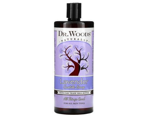 Dr. Woods Shea Vision Успокаивающее кастильское мыло с лавандой 32 жидких унций (946 мл) Dr. Woods Shea Vision Успокаивающее кастильское мыло с лавандой 32 жидких унций (946 мл)