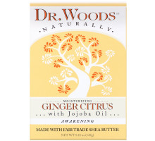 Dr. Woods Кастильское мыло с имбирем и цитрусовыми 5.25 унций (149 г)