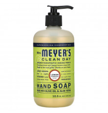 Mrs. Meyers Clean Day Жидкое мыло для рук с ароматом лимонной вербены 12.5 жидких унций (370 мл)