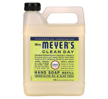 Mrs. Meyers Clean Day Жидкое мыло для рук аромат вербены лимонной 33 жидких унции (975 мл)