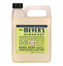 Mrs. Meyers Clean Day Жидкое мыло для рук аромат вербены лимонной 33 жидких унции (975 мл)