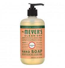 Mrs. Meyers Clean Day Жидкое мыло для рук с запахом герани 12.5 жидких унций (370 мл)
