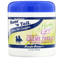 Mane 'n Tail, Herbal Gro, Несмываемый крем для волос, 5,5 унций (156 г)