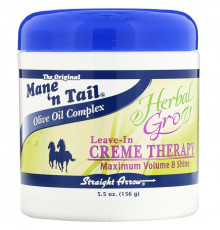 Mane 'n Tail, Herbal Gro, Несмываемый крем для волос, 5,5 унций (156 г)