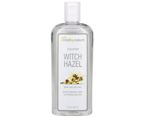 Mild By Nature, Witch Hazel, Unscented, 12 fl oz (355 ml) Mild By Nature, Witch Hazel, Unscented, 12 fl oz (355 ml)