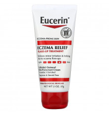 Eucerin, Eczema Relief, лечение вспышек экземы, 2 унции (57 г)