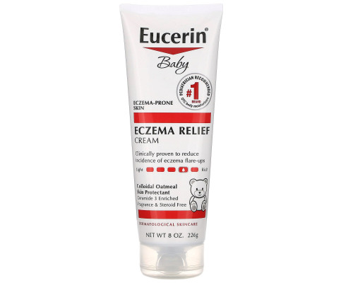 Eucerin, Baby, Eczema Relief, Cream, 8 oz (226 g) Eucerin, Baby, Eczema Relief, Cream, 8 oz (226 g)