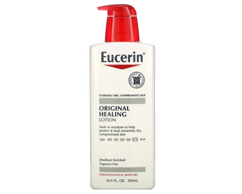 Eucerin, Оригинальный лечебный лосьон, 16,9 ж. унц.(500 мл) Eucerin, Оригинальный лечебный лосьон, 16,9 ж. унц.(500 мл)