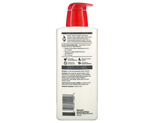 Eucerin, Оригинальный лечебный лосьон, 16,9 ж. унц.(500 мл) Eucerin, Оригинальный лечебный лосьон, 16,9 ж. унц.(500 мл)