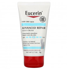 Eucerin, Крем для рук для продвинутого восстановления, без запаха, 2,7 унции (78 г)