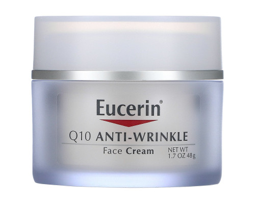 Eucerin, Крем для лица против морщин Q10, 48г (1,7 унции) Eucerin, Крем для лица против морщин Q10, 48г (1,7 унции)