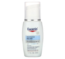 Eucerin, "Избавление от покраснения", ежедневный улучшающий лосьон с SPF 15, без запаха, 1.7 жидких унций (50 мл)