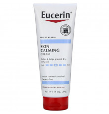 Eucerin, Успокаивающий крем для кожи, для сухой зудящей кожи, без запаха, 14 унций (396 г)