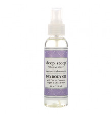 Deep Steep Dry Oil Body Spritzer Lavender Chamomile 4 fl oz (118 ml)