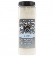 One with Nature Dead Sea Mineral Bath Salts Fragrance Free 32 oz (907 g)