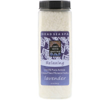 One with Nature Dead Sea Mineral Bath Salts Lavender 32 oz (907 g)