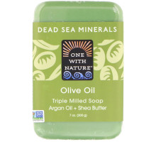 One with Nature Olive Oil Triple Milled Soap Bar 7 oz (200 g)