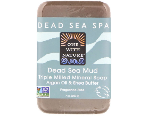 One with Nature Dead Sea Mud Soap Bar 7 oz (200 g) One with Nature Dead Sea Mud Soap Bar 7 oz (200 g)