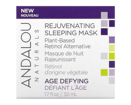 Andalou Naturals, Rejuvenating Sleeping Beauty Mask, 1.7 fl oz (50 ml) Andalou Naturals, Rejuvenating Sleeping Beauty Mask, 1.7 fl oz (50 ml)