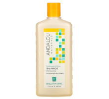 Andalou Naturals Шампунь для усиления блеска волос с подсолнечным маслом и цитрусовыми 115  жидкой унции (340 мл)