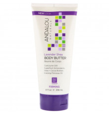 Andalou Naturals Lavender Shea Firming Body Butter 8 fl oz (236 ml)