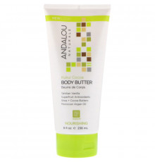 Andalou Naturals Питательное масло для тела с плодами лакового дерева и какао, для увлажнения и восстановления кожи, 8 жидких унций (236 мл)