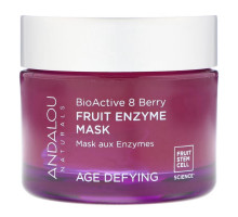 Andalou Naturals Фруктовая ферментная маска биоактивный комплекс 8 ягод антивозрастная 17 унции (50 г)