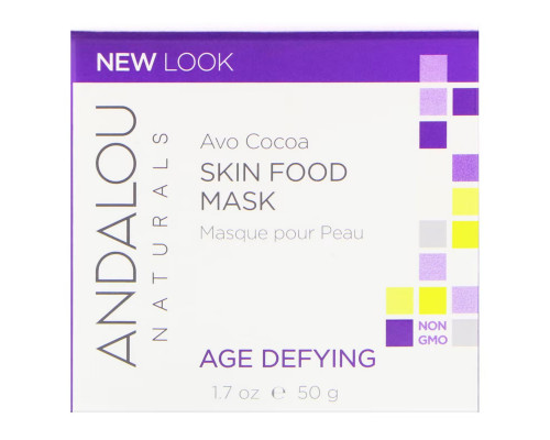 Andalou Naturals, Skin Food Beauty Mask, Avo Cocoa, Age Defying, 1.7 oz (50 g) Andalou Naturals, Skin Food Beauty Mask, Avo Cocoa, Age Defying, 1.7 oz (50 g)