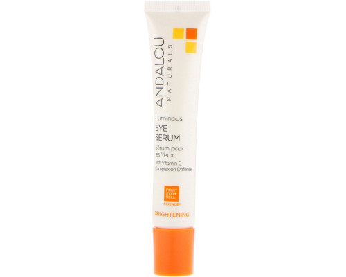 Andalou Naturals Luminous Eye Serum Сыворотка для век, для осветления и омоложения кожи,6 унций (18 мл) Andalou Naturals Luminous Eye Serum Сыворотка для век, для осветления и омоложения кожи,6 унций (18 мл)