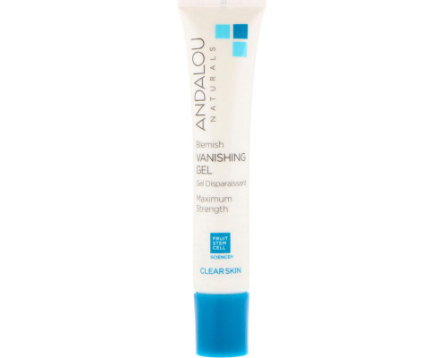 Andalou Naturals Гель для избавления от прыщей максимальная сила очищающий 06 жидкой унции (18 мл) Andalou Naturals Гель для избавления от прыщей максимальная сила очищающий 06 жидкой унции (18 мл)