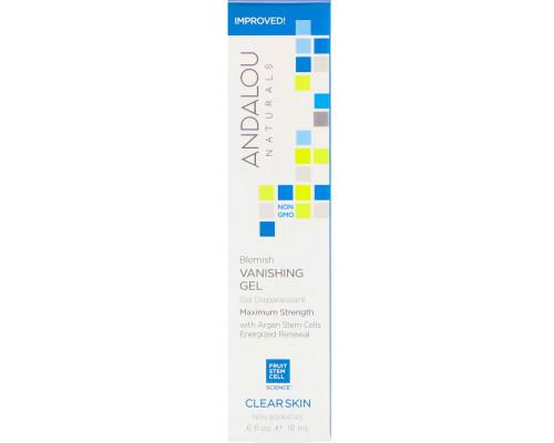 Andalou Naturals Гель для избавления от прыщей максимальная сила очищающий 06 жидкой унции (18 мл) Andalou Naturals Гель для избавления от прыщей максимальная сила очищающий 06 жидкой унции (18 мл)