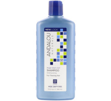 Andalou Naturals Шампунь замедляющий старение волос 115 жидких унций (340 мл)
