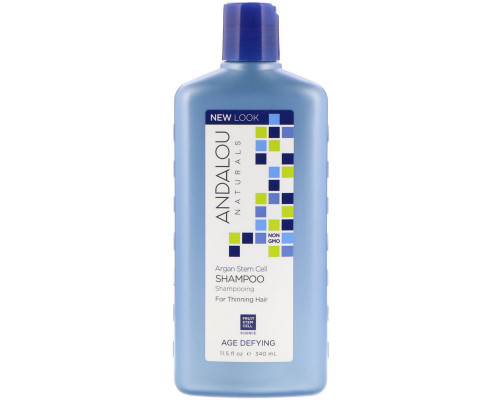 Andalou Naturals Шампунь замедляющий старение волос 115 жидких унций (340 мл) Andalou Naturals Шампунь замедляющий старение волос 115 жидких унций (340 мл)