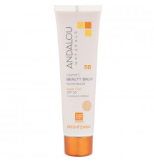 Andalou Naturals Косметический бальзам ненасыщенный тон с фактором солнечной защиты SPF 30 отбеливающий 2 жидких унций (58 мл)